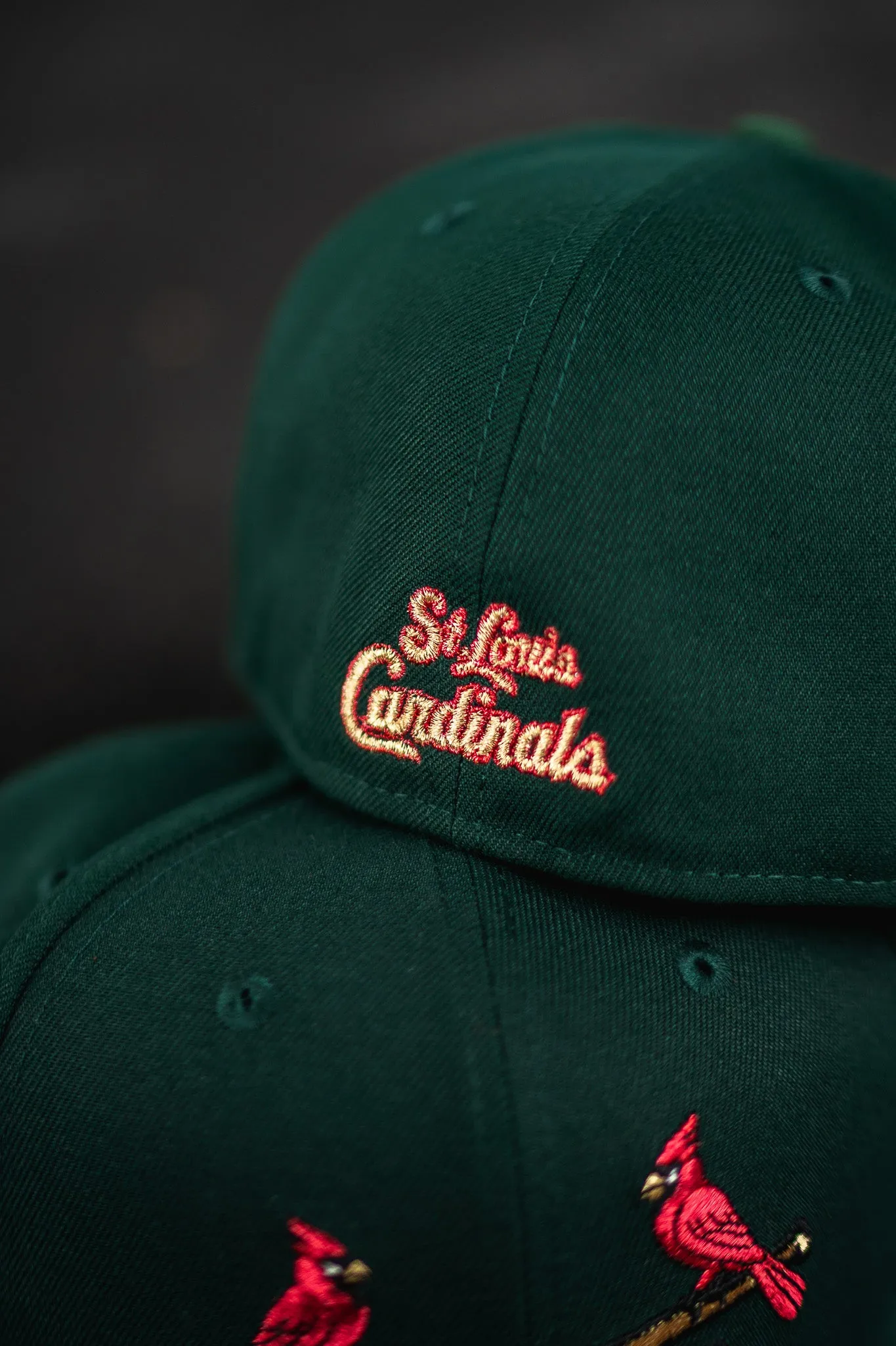 New Era St Louis Cardinals Busch Stadium Grey UV (Forest/Pine)