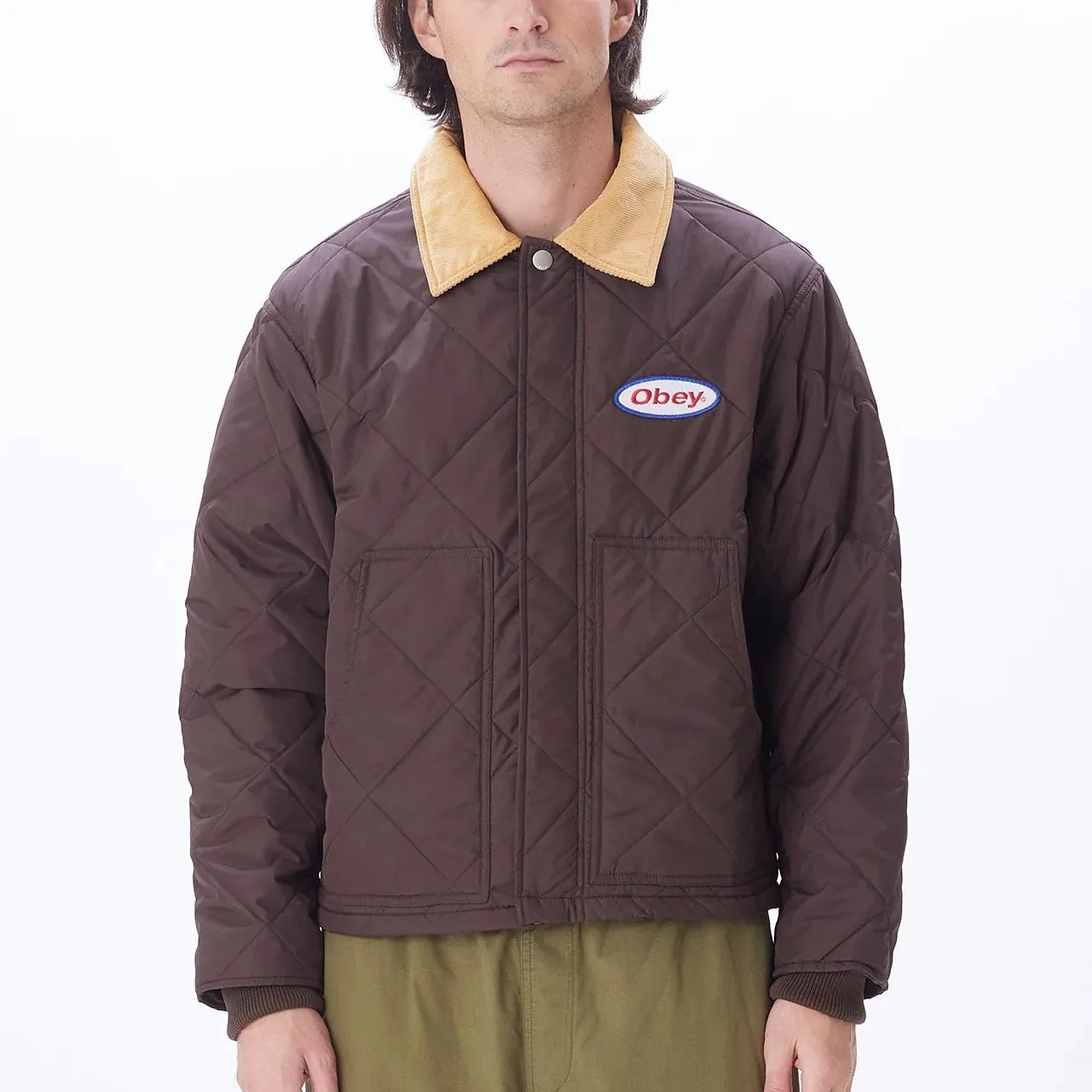 OBEY Chisel Jacket - Brown