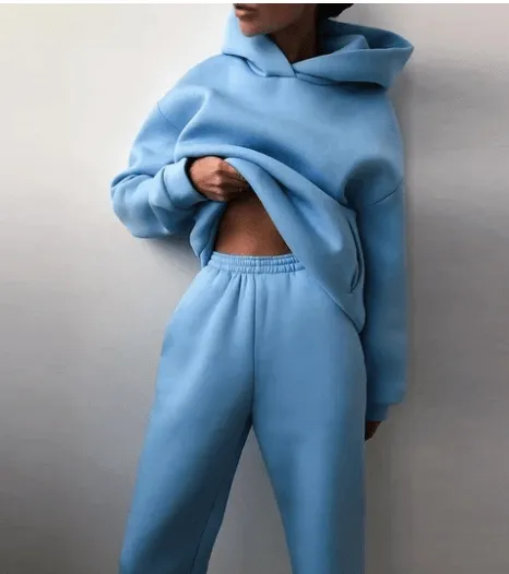 Two-Piece Hoodie Tracksuit