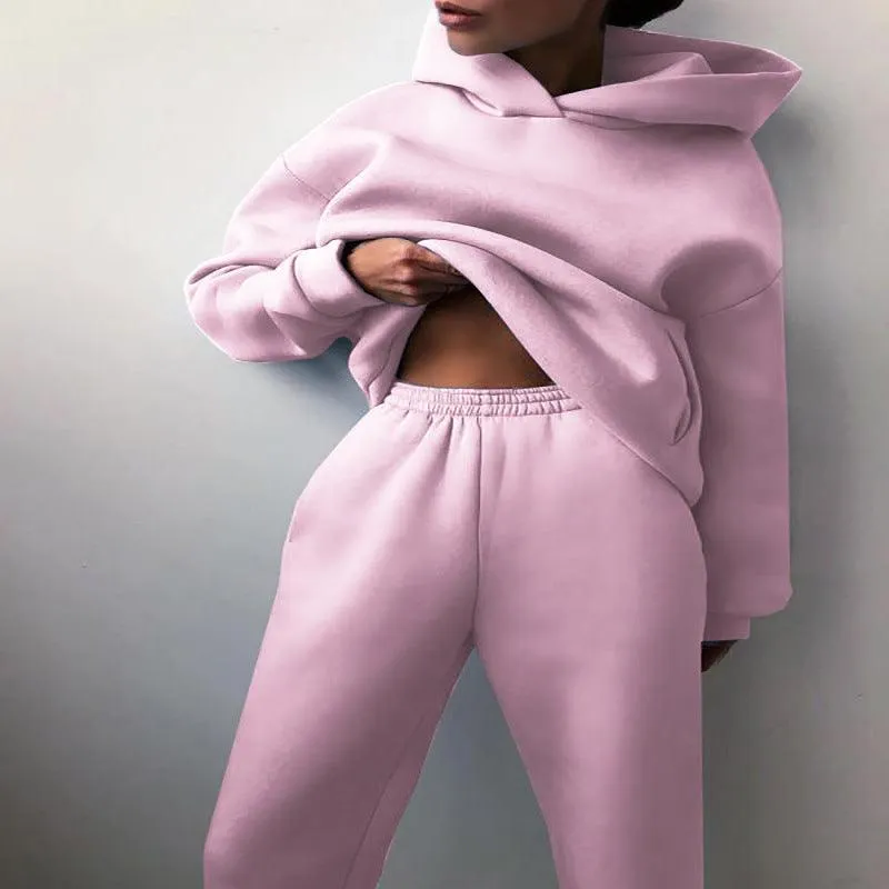 Two-Piece Hoodie Tracksuit