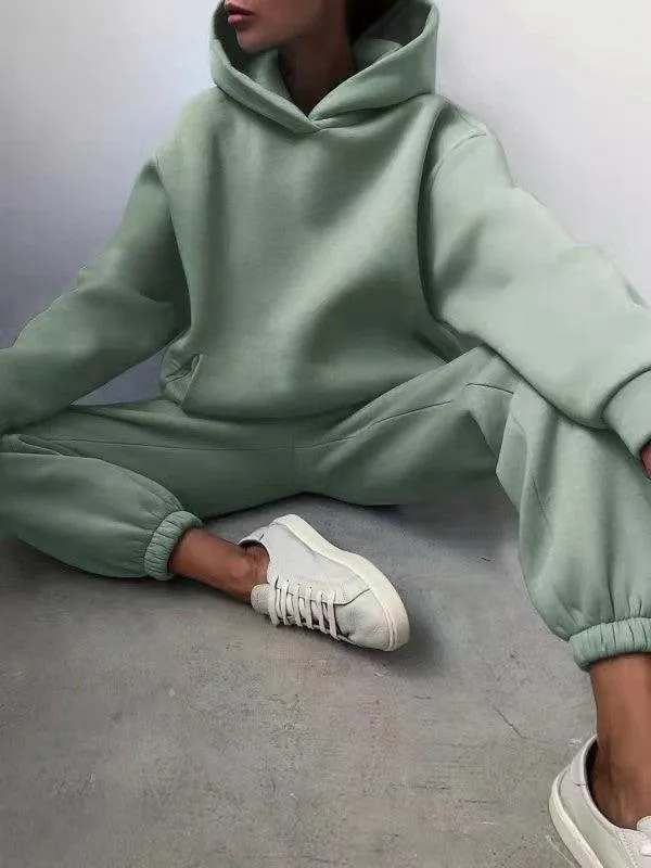 Two-Piece Hoodie Tracksuit