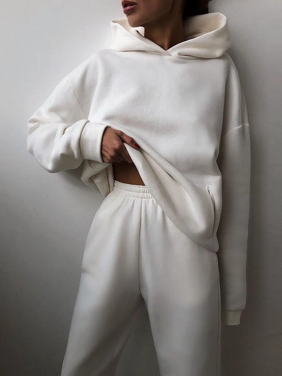 Two-Piece Hoodie Tracksuit