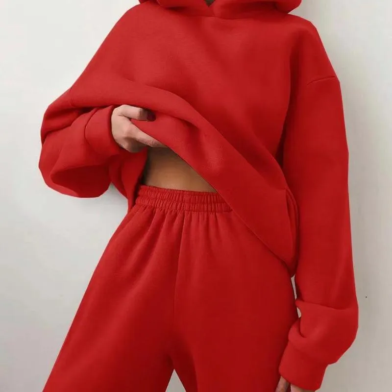 Two-Piece Hoodie Tracksuit