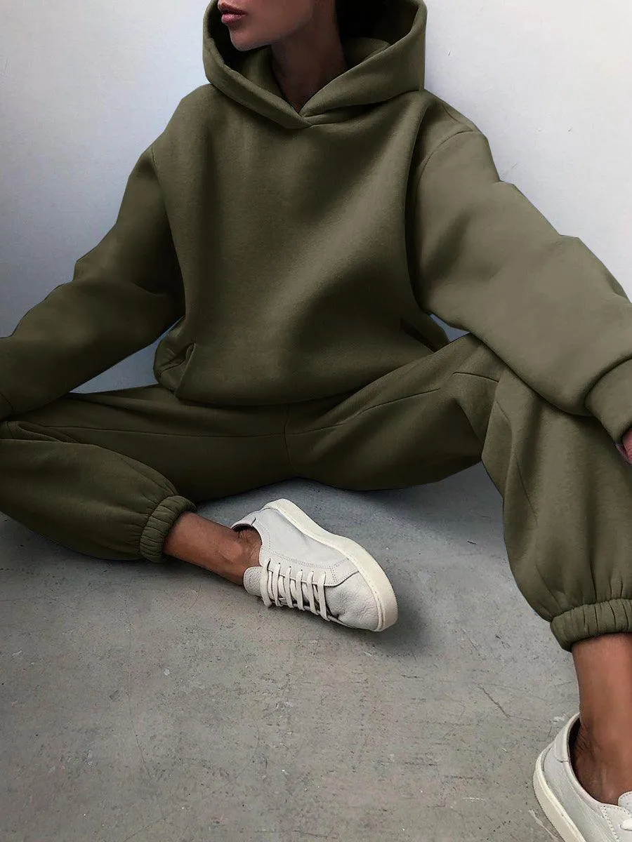 Two-Piece Hoodie Tracksuit