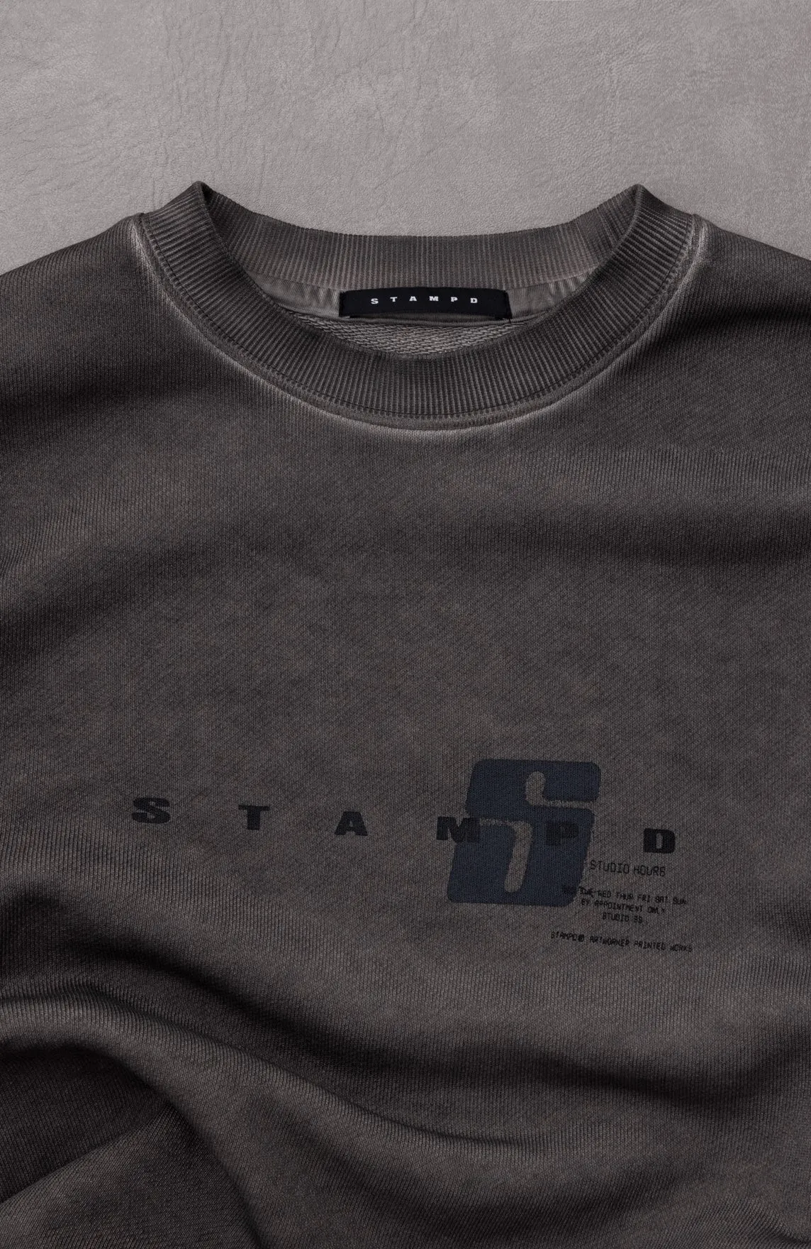 STAMPD Transit Cropped Crew Neck