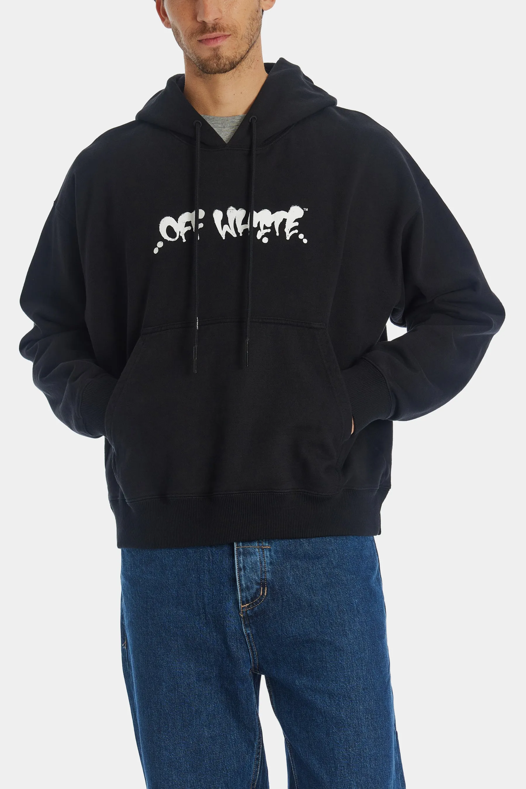 Spray Paint Logo Hoodie