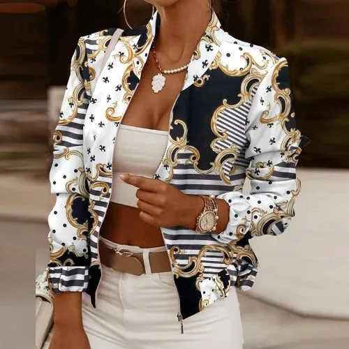 Floral Design Vintage Jacket