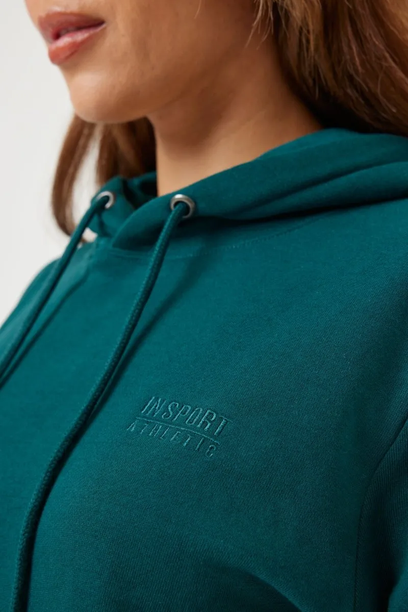 INSPORT UNISEX ALASKA FOREST GREEN HOODIE