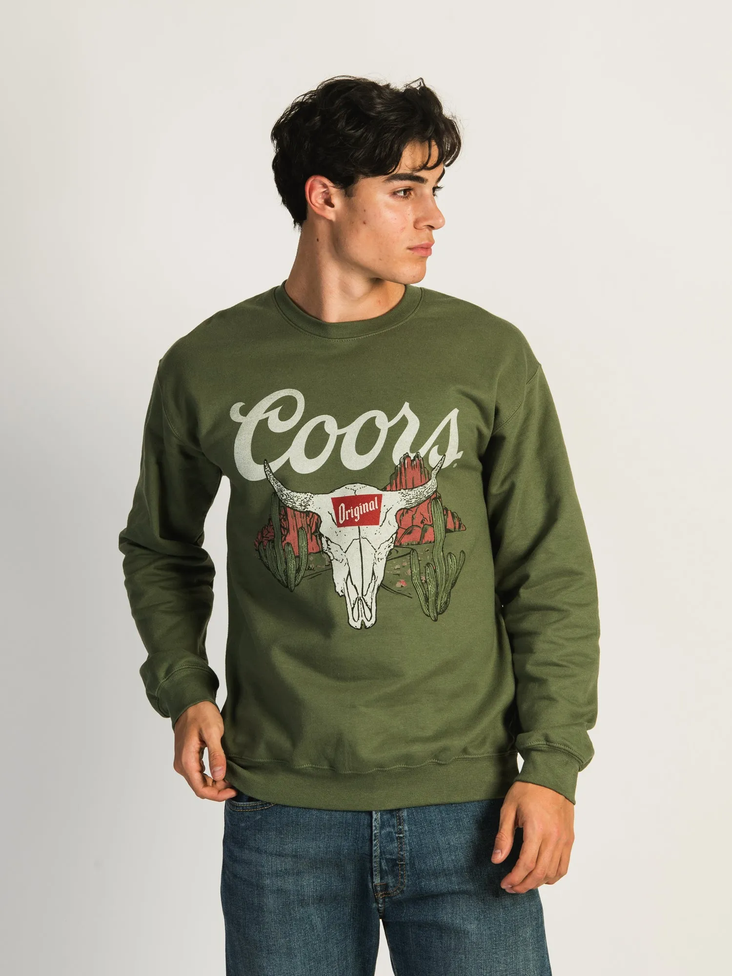 NTD APPAREL COORS RODEO CREWNECK