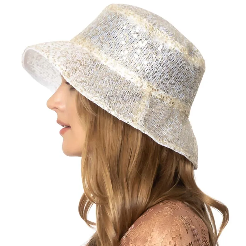 Sequin Bucket Hat