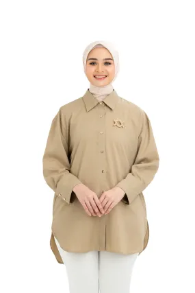 Shanaz Shirt (Minor) Beige Tan