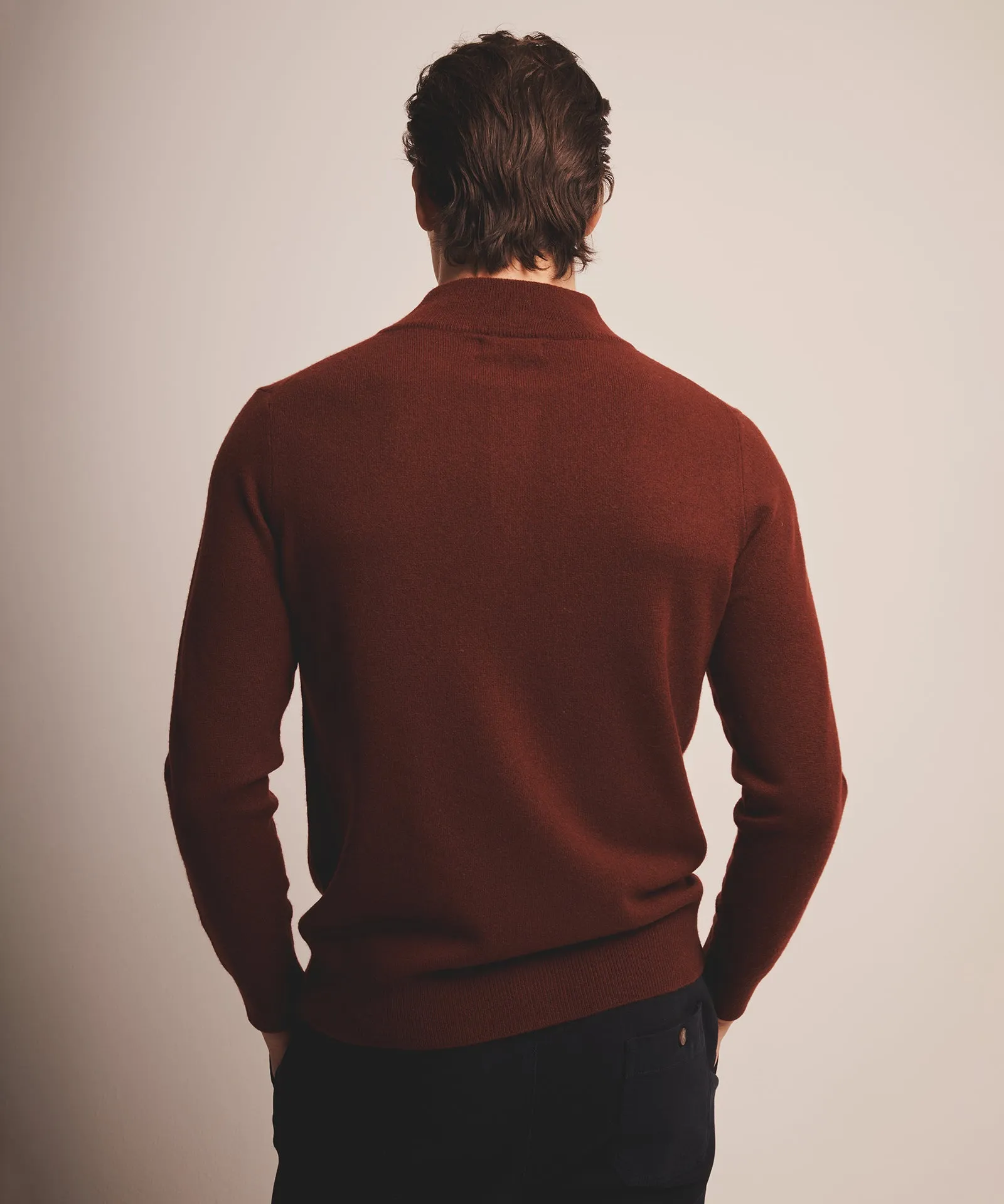 Signature Cashmere Full Zip Sweater