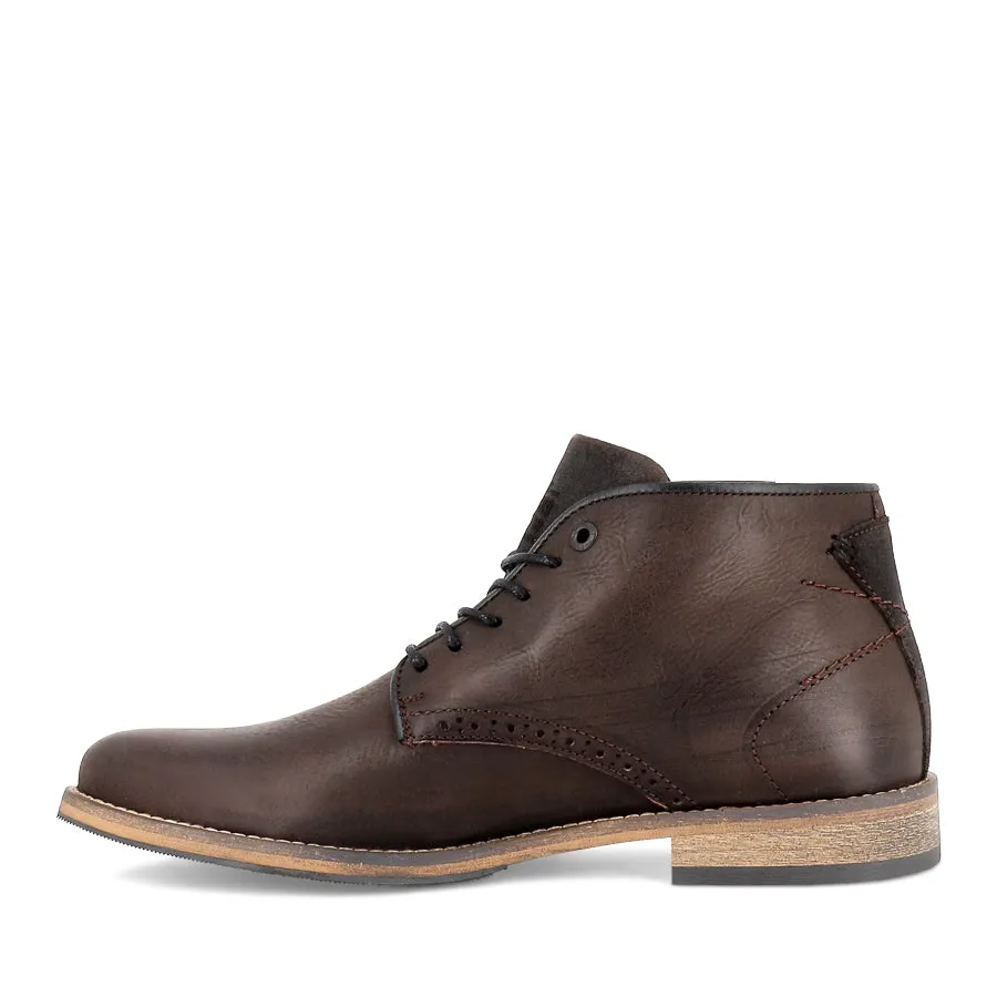 SNIPER - DARK BROWN LEATHER