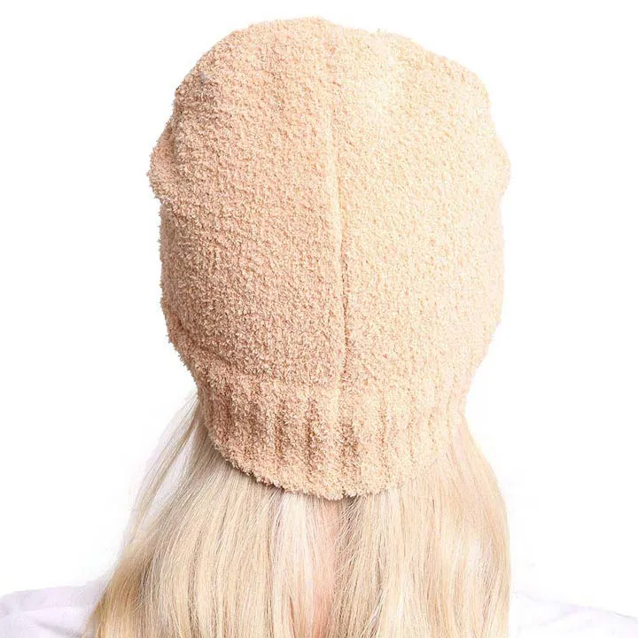 Solid Knit Beanie Hat