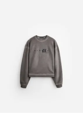 STAMPD Transit Cropped Crew Neck