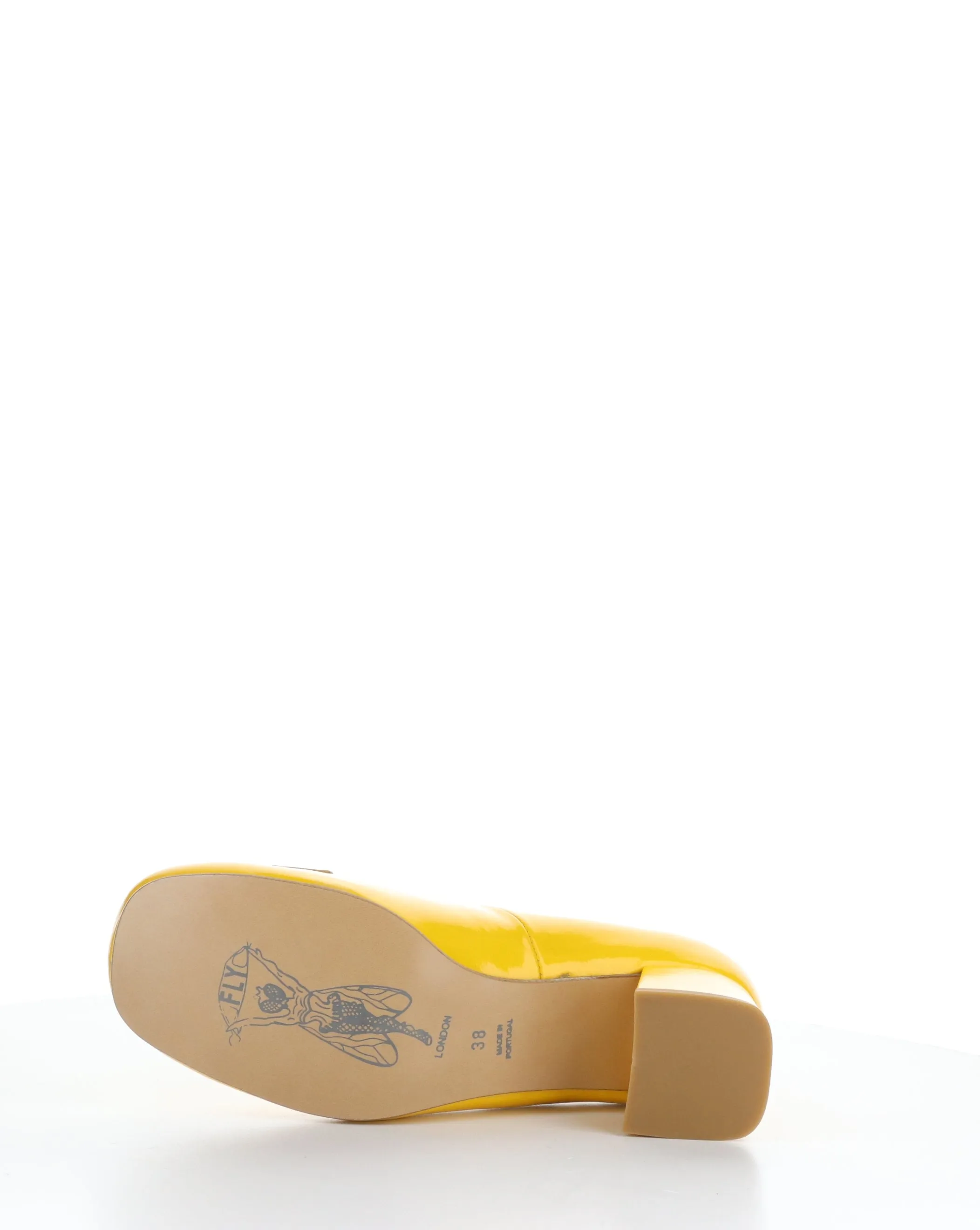 SIVI081FLY 001 YELLOW Round Toe Shoes