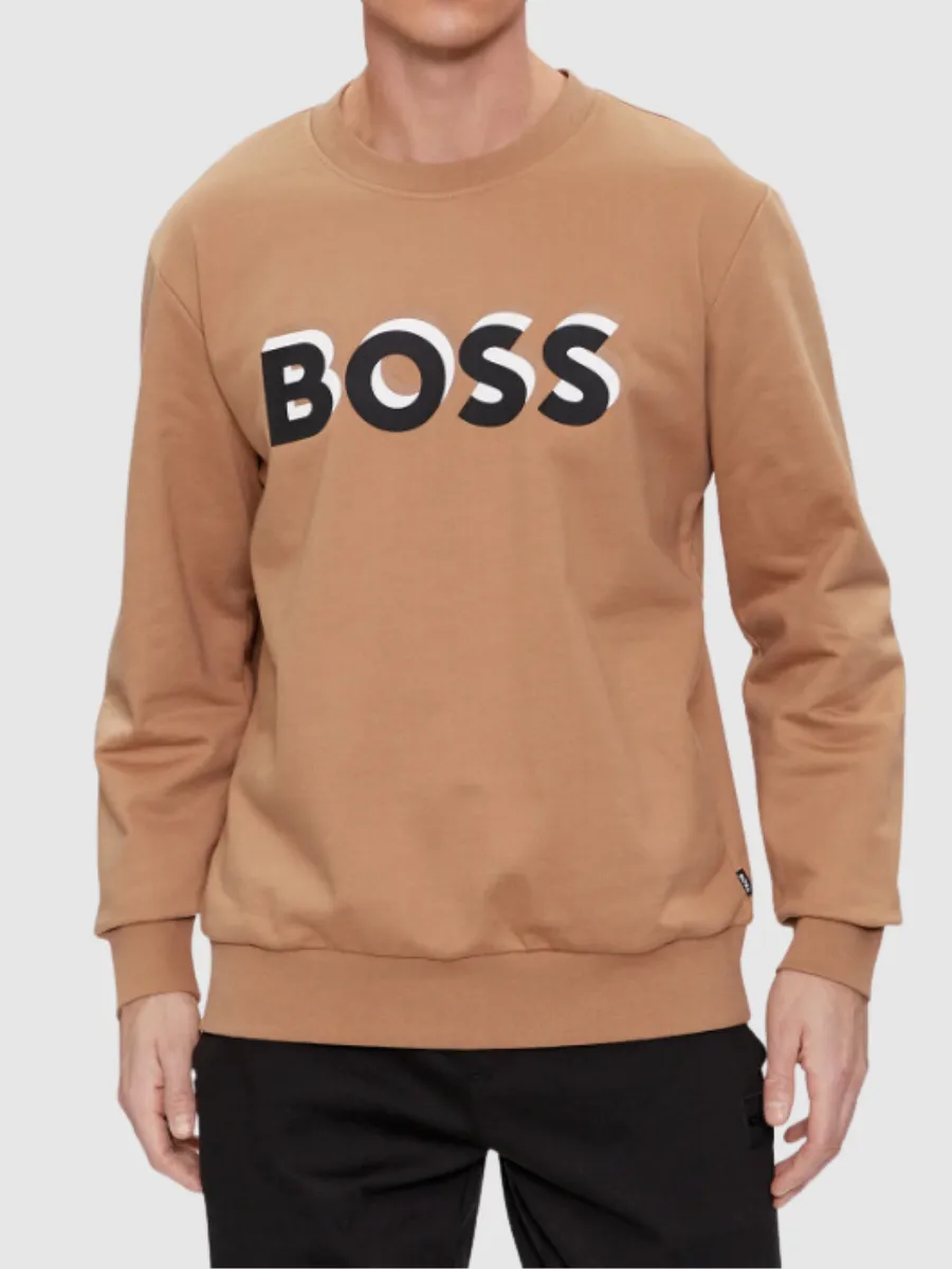 Sweater Logo Print BOSS