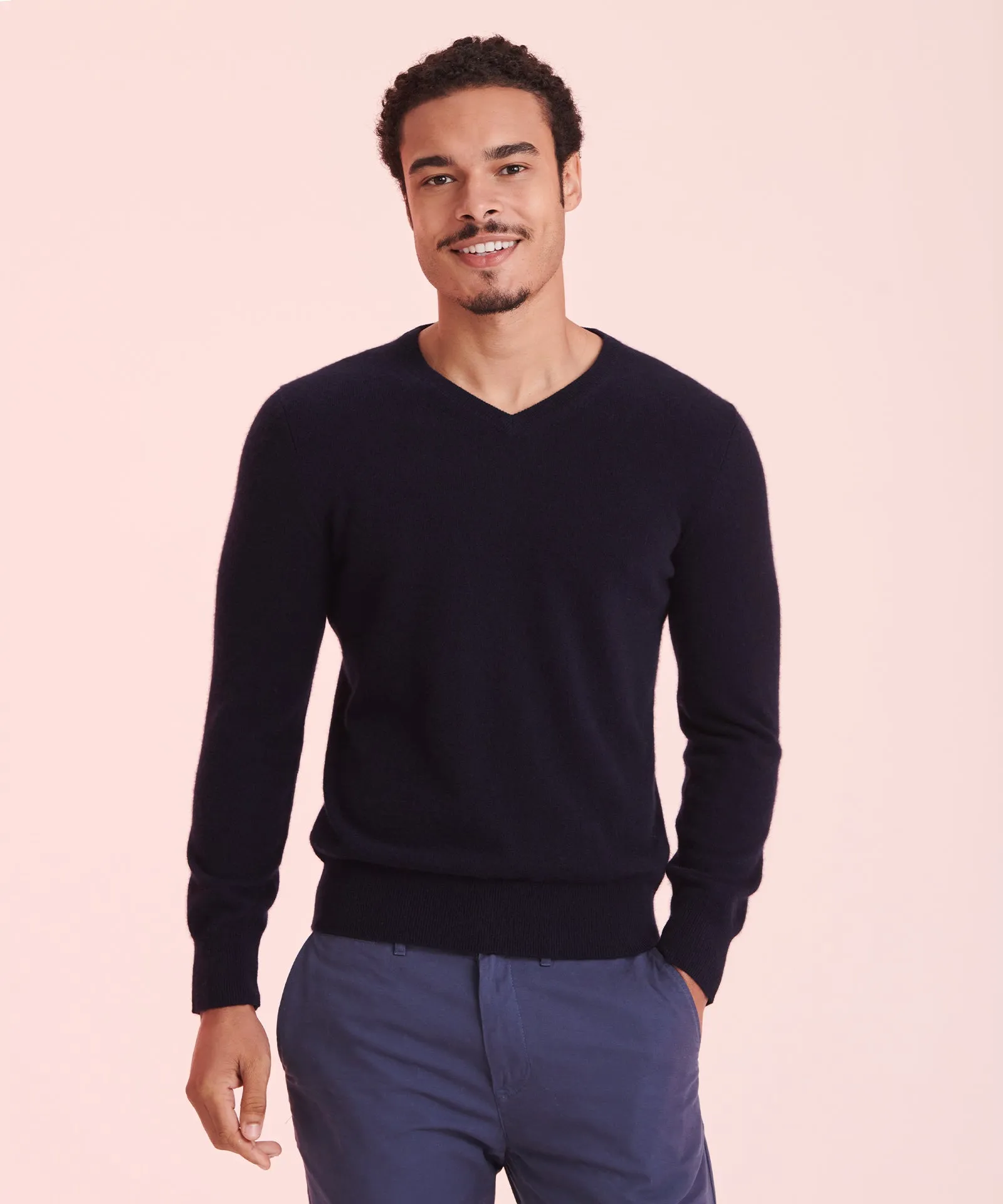 The Original Cashmere V-Neck Sweater Men's