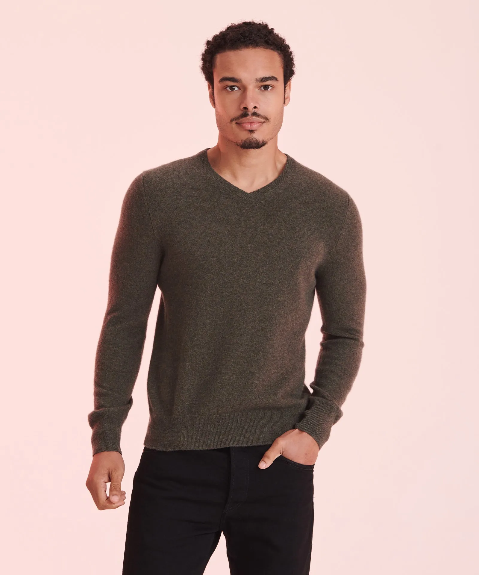 The Original Cashmere V-Neck Sweater Men's