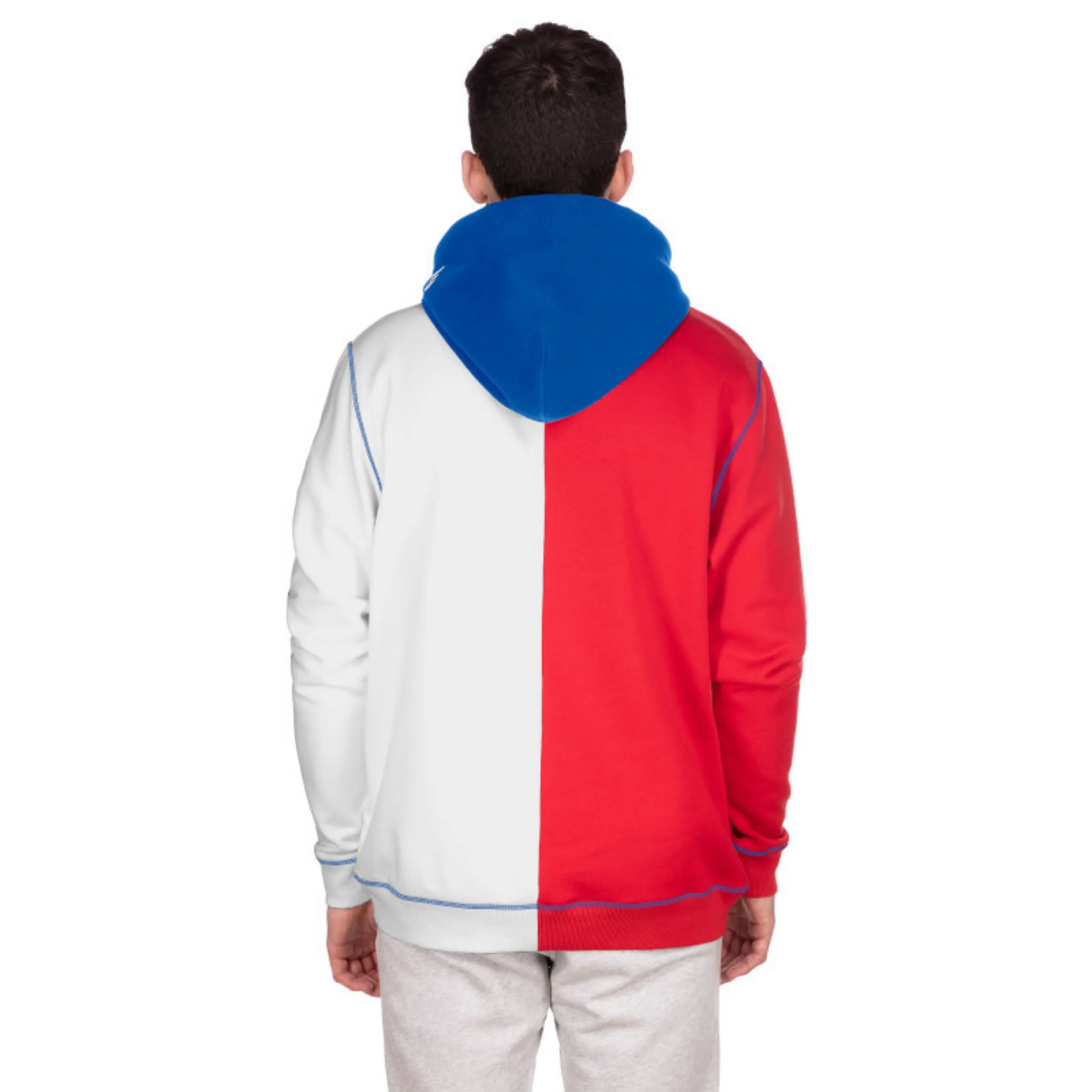 New Era Buffalo Bills Red & White Hoodie