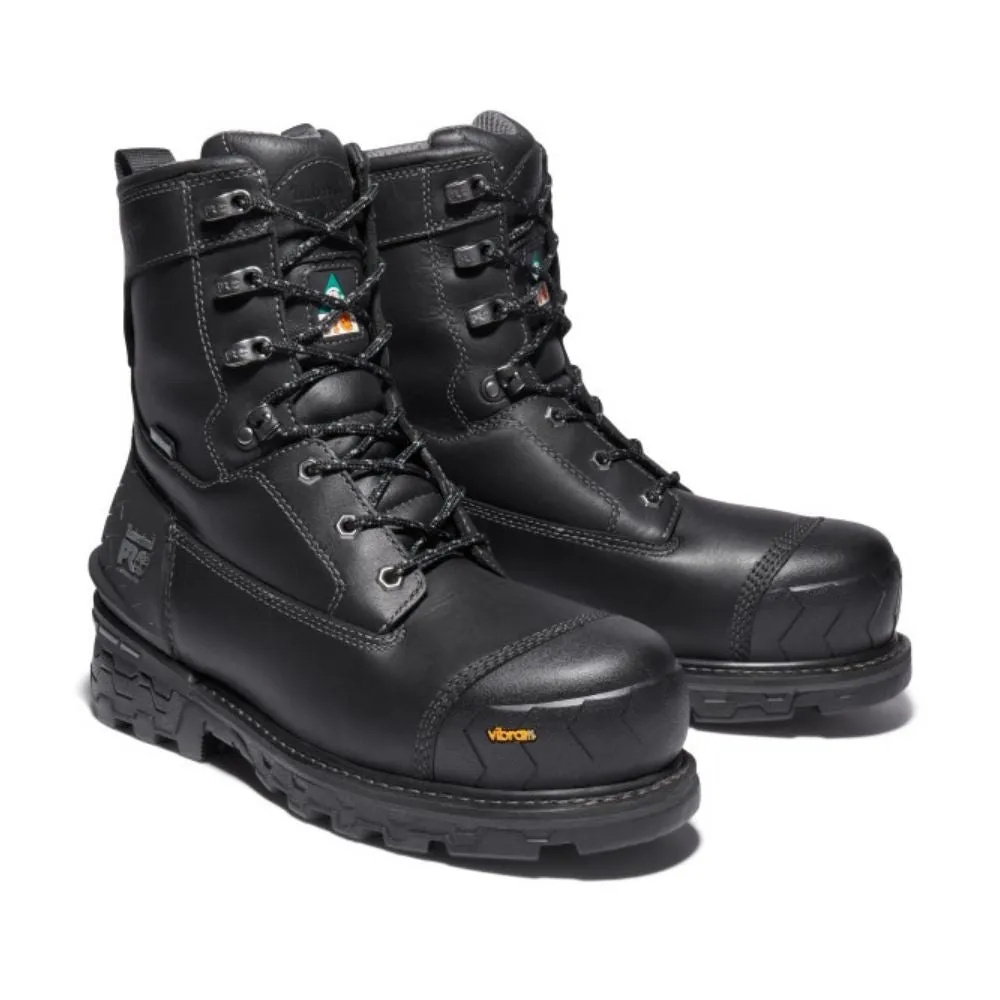 Sure! Heres an optimized title for the product:

Timberland PRO Mens 8 Boondock HD Waterproof Composite Toe Safety Boots with Vibram Arctic Grip - Black