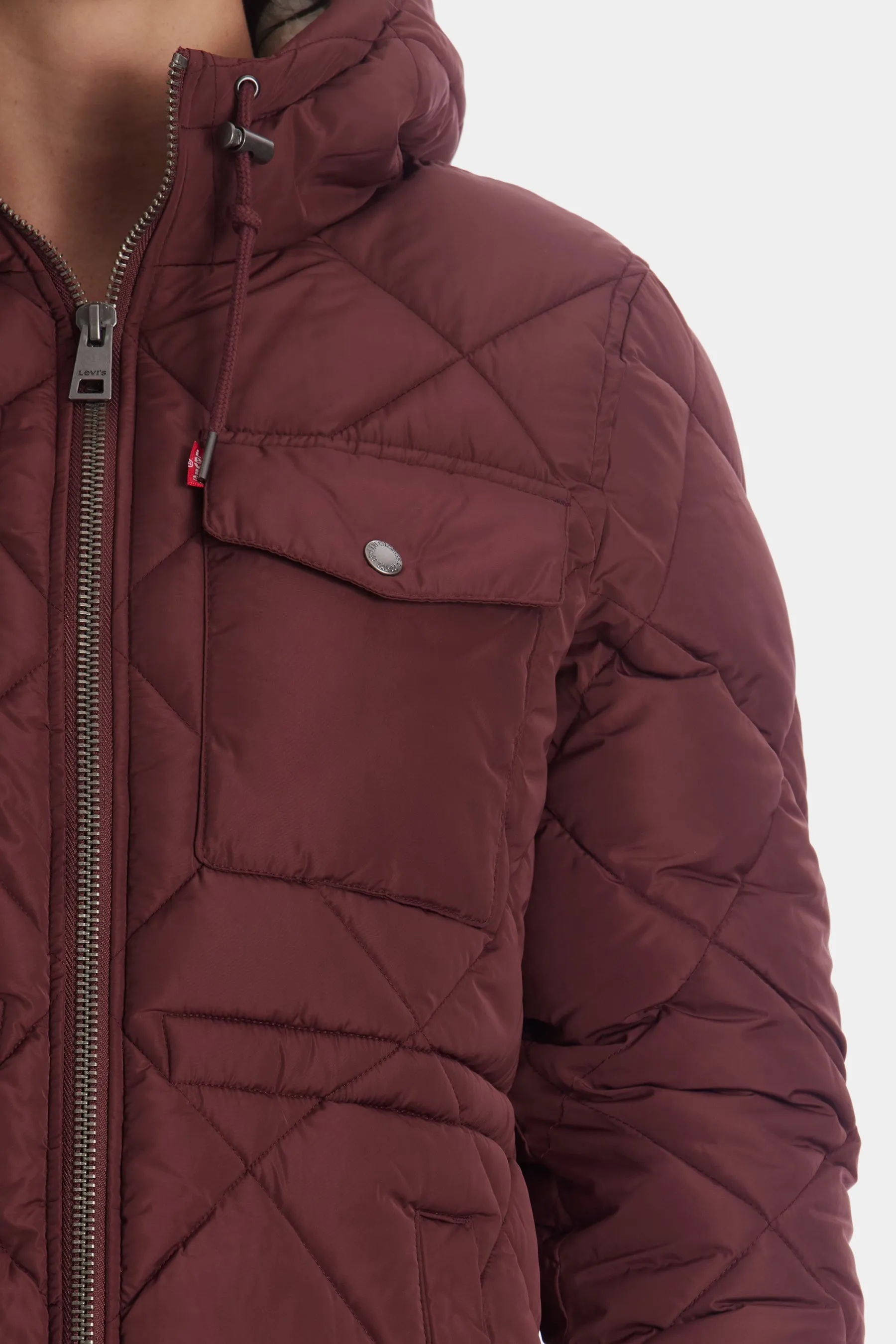 Sherpa Lined Quilted Parka