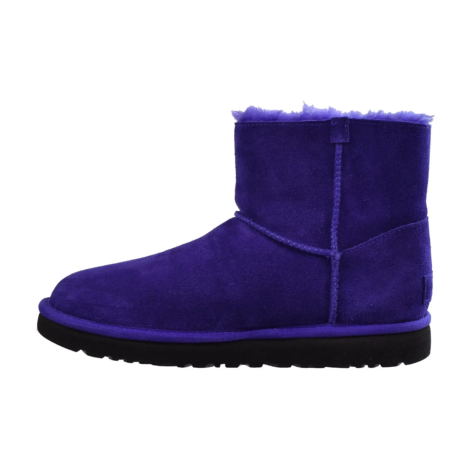 UGG Mini Bailey Logo Strap Women's Boots Purple-Black