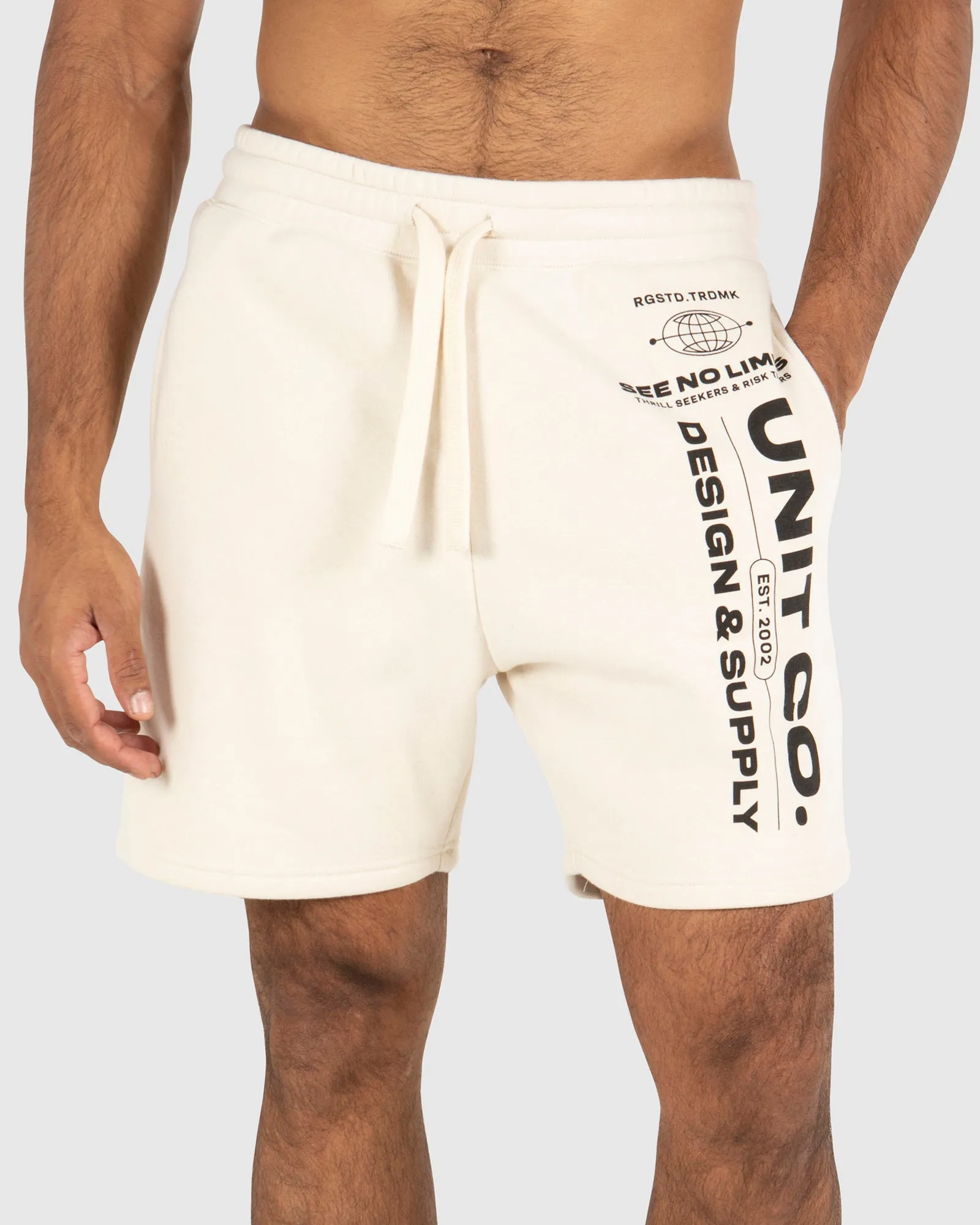 UNIT Mens Worldwide 19" Track Shorts