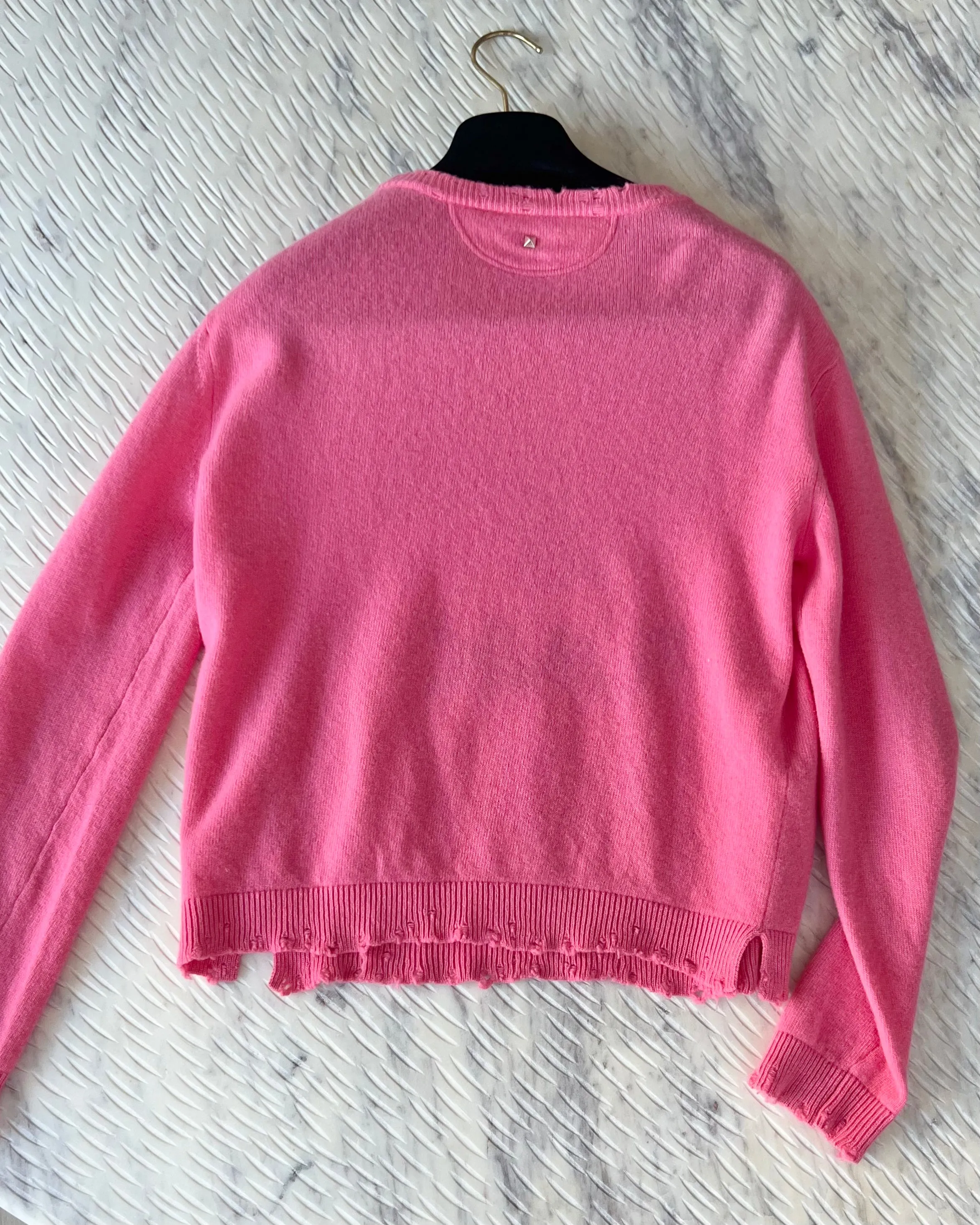 Valentino Pink Is Punk Sweater