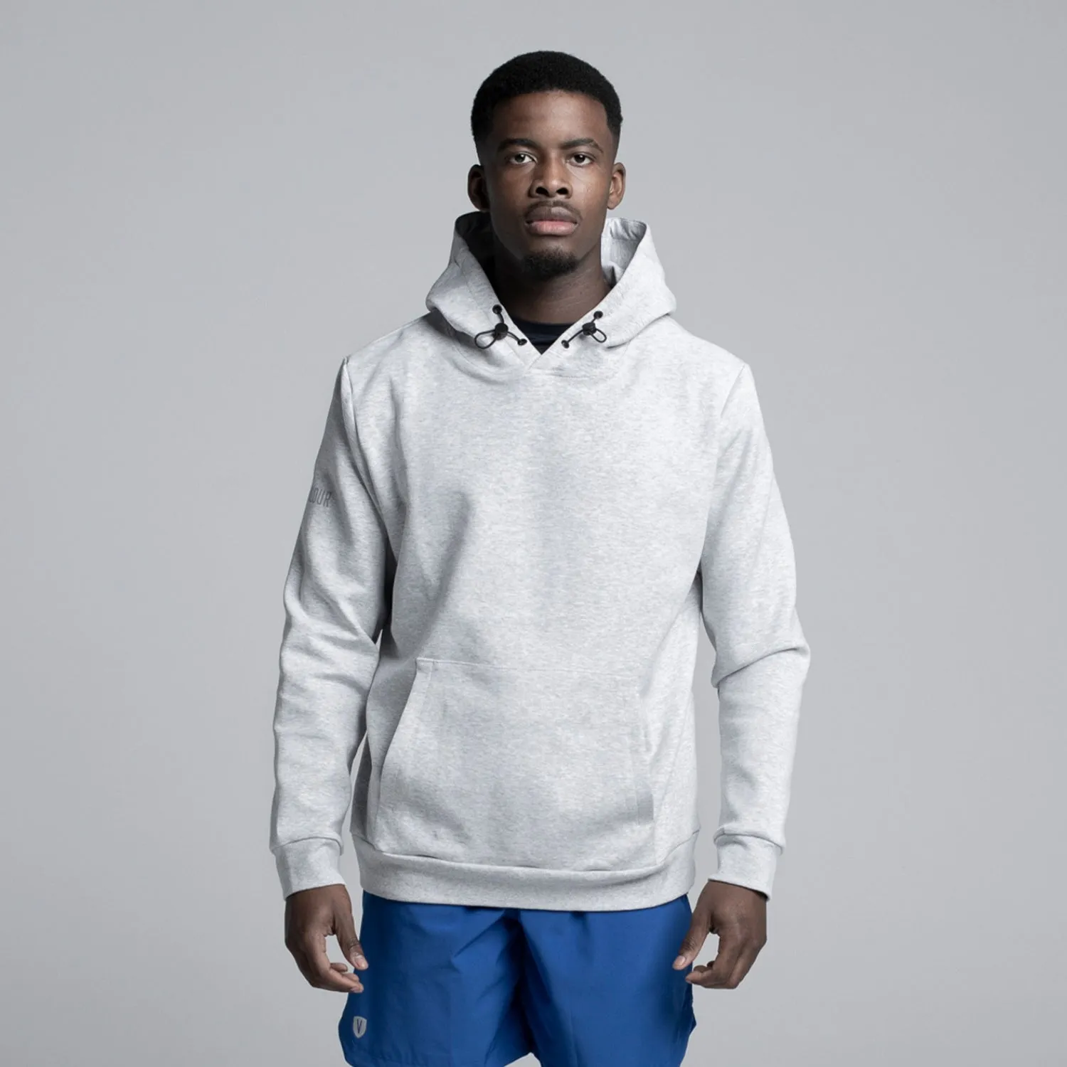 Valour Active Legacy Hoodie - White Marle