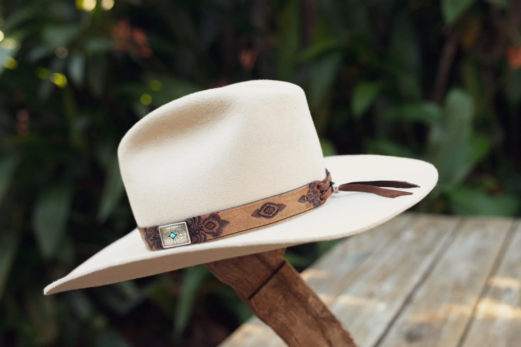 Western Concho Hat Band