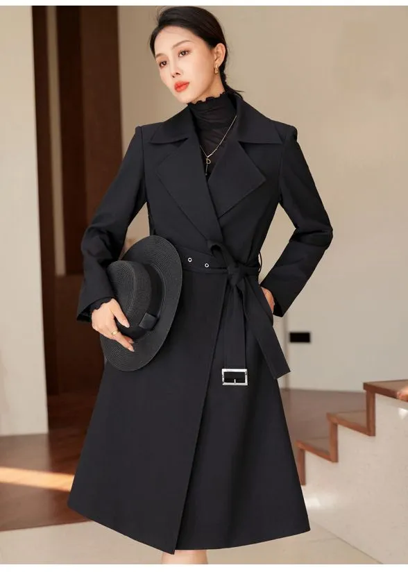 Hazel Belted Trench Coat