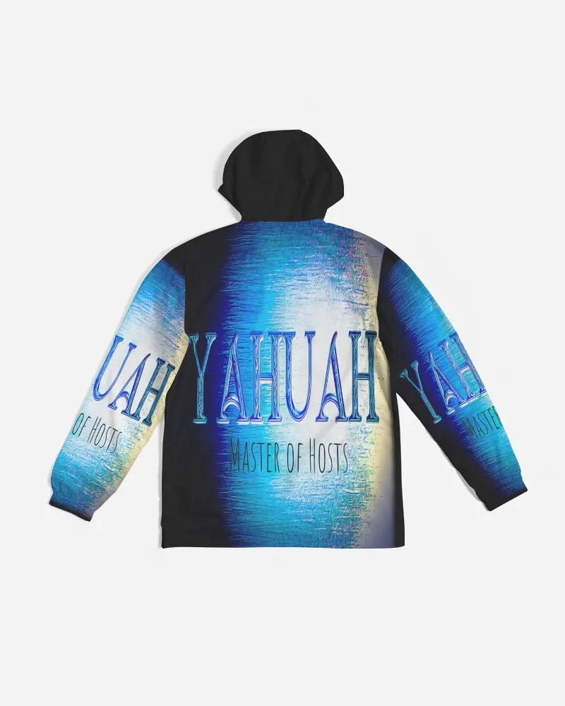 Yahuah-Master of Hosts 01-01 Men's Designer Windbreaker