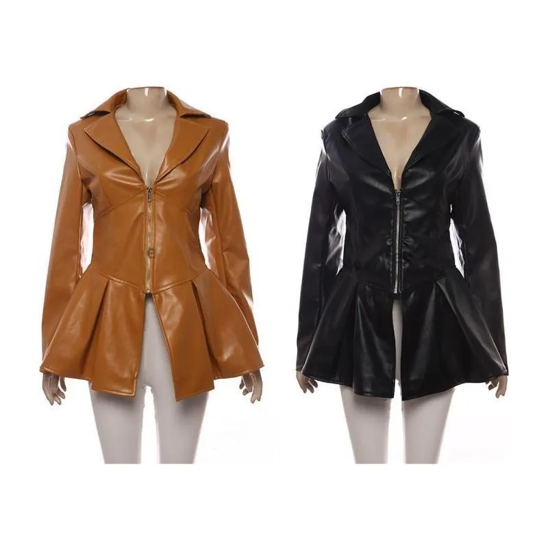 Publem Zipper Faux Jacket